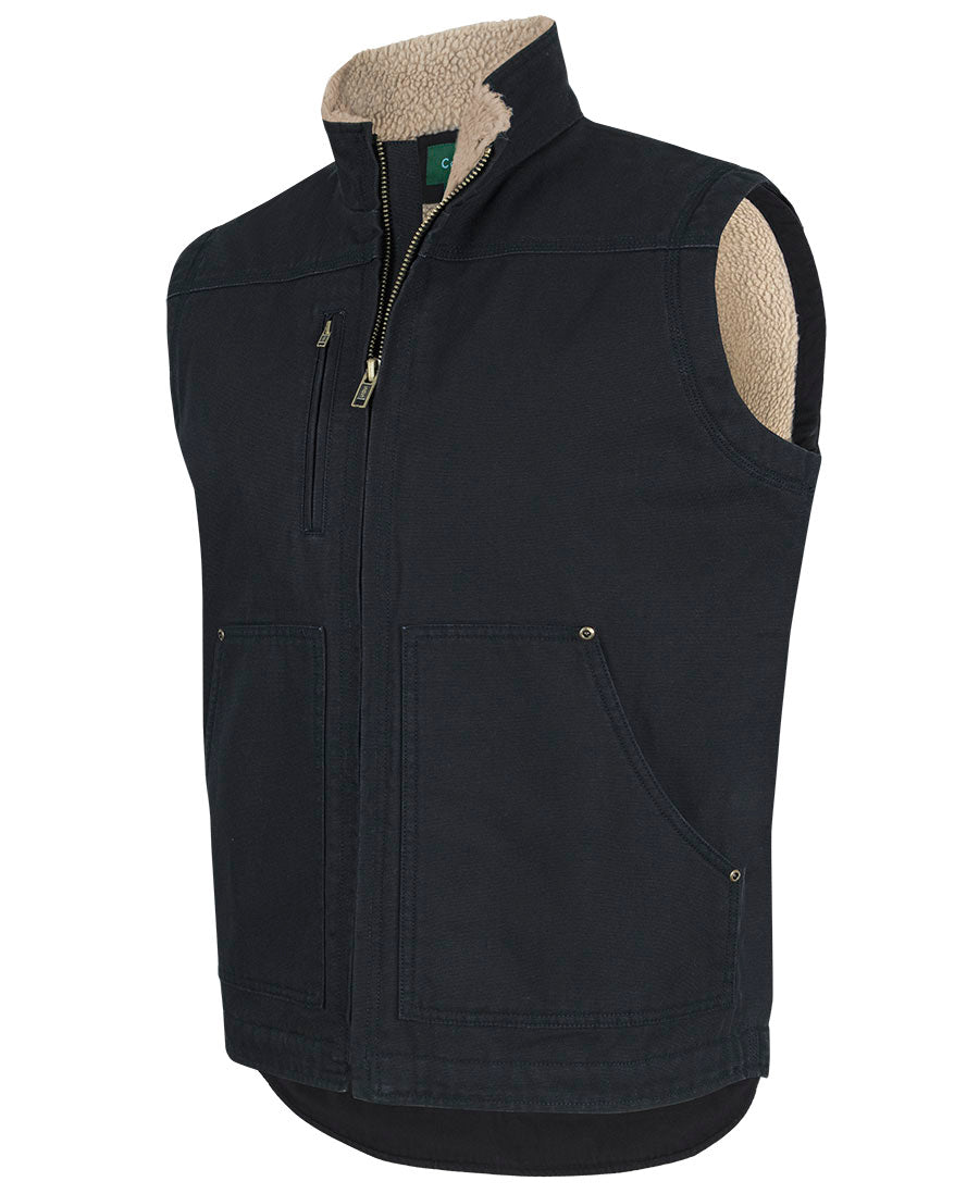 C of C Barn Vest – Black