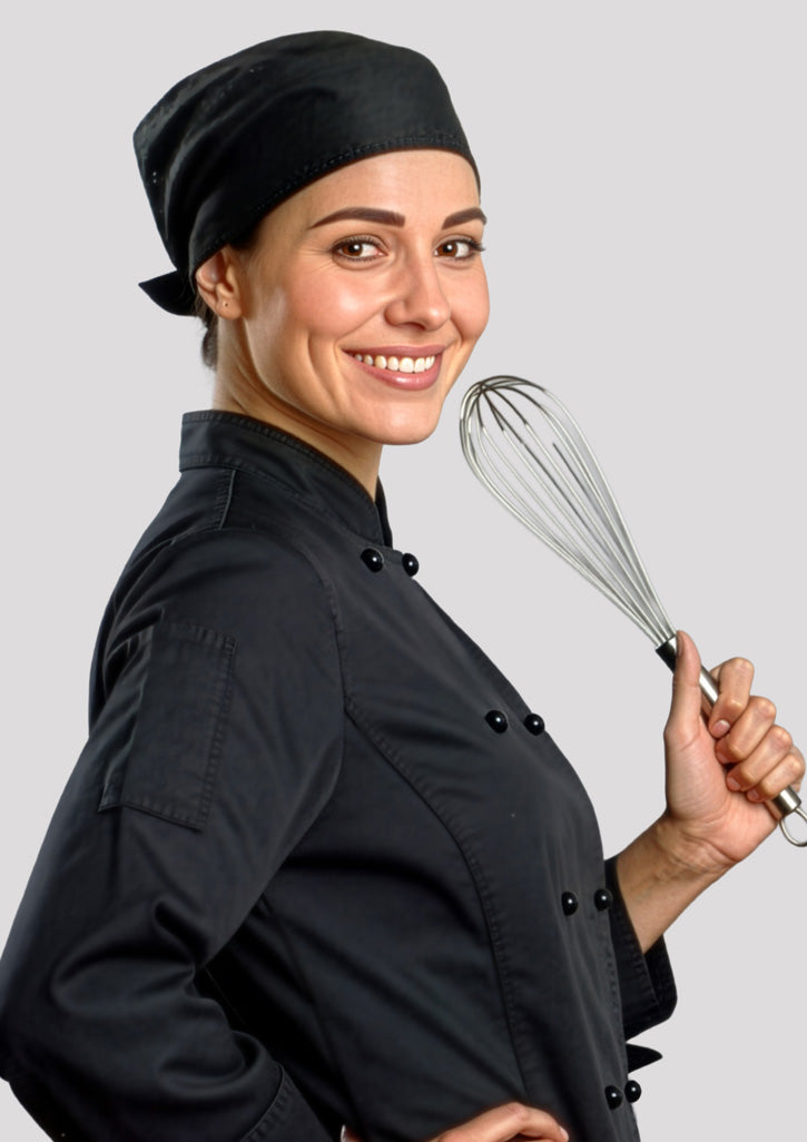 Twist Chef Bandana - Black - 1