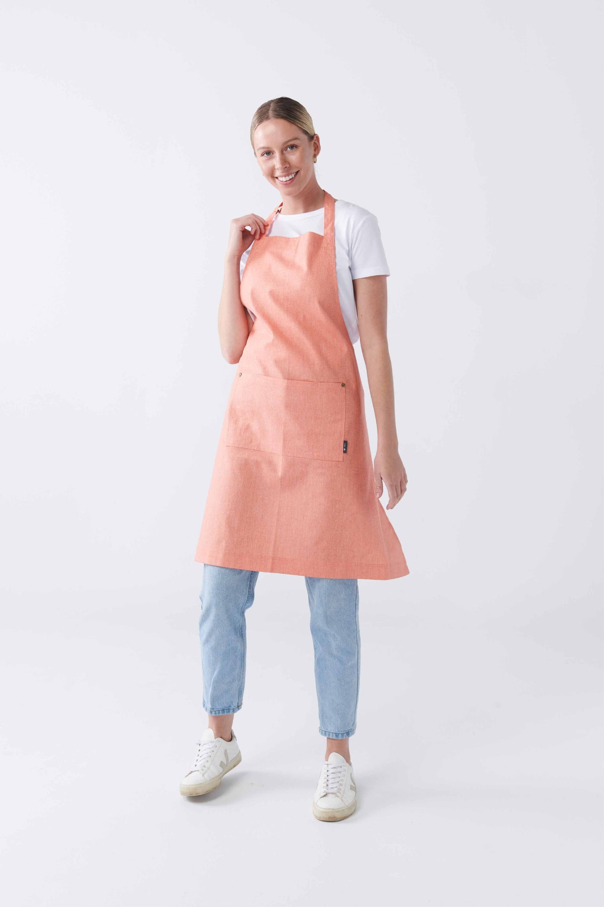 CLEMENTINE Bib Apron - Cotton/Linen