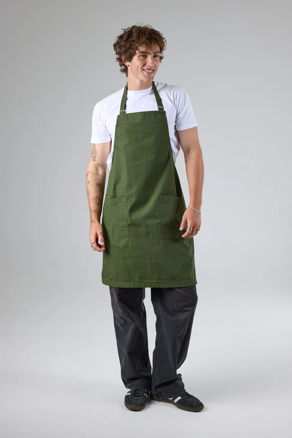 LOCKHARTE Bib Apron - Polyester/Cotton