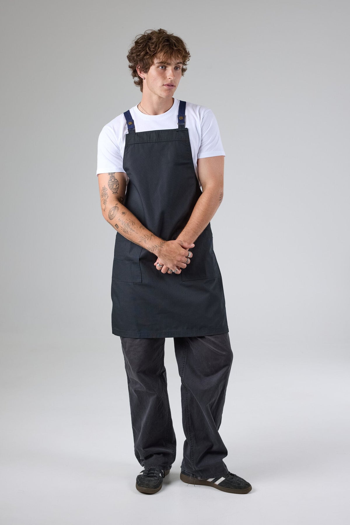 Lockharte Cross Back Apron Bundle - BLK apron with DNA straps - view 25