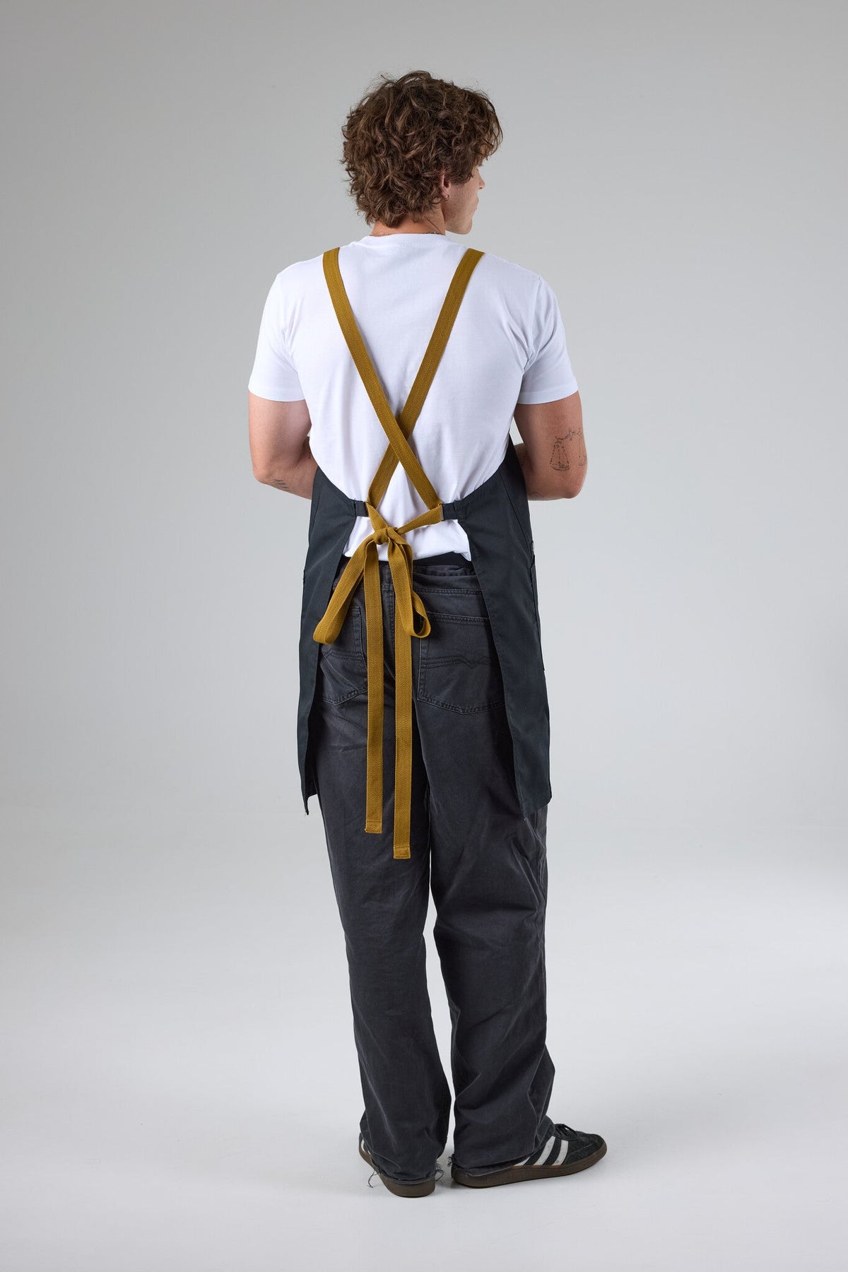 Lockharte Cross Back Apron Bundle - BLK apron with MUS straps - view 31