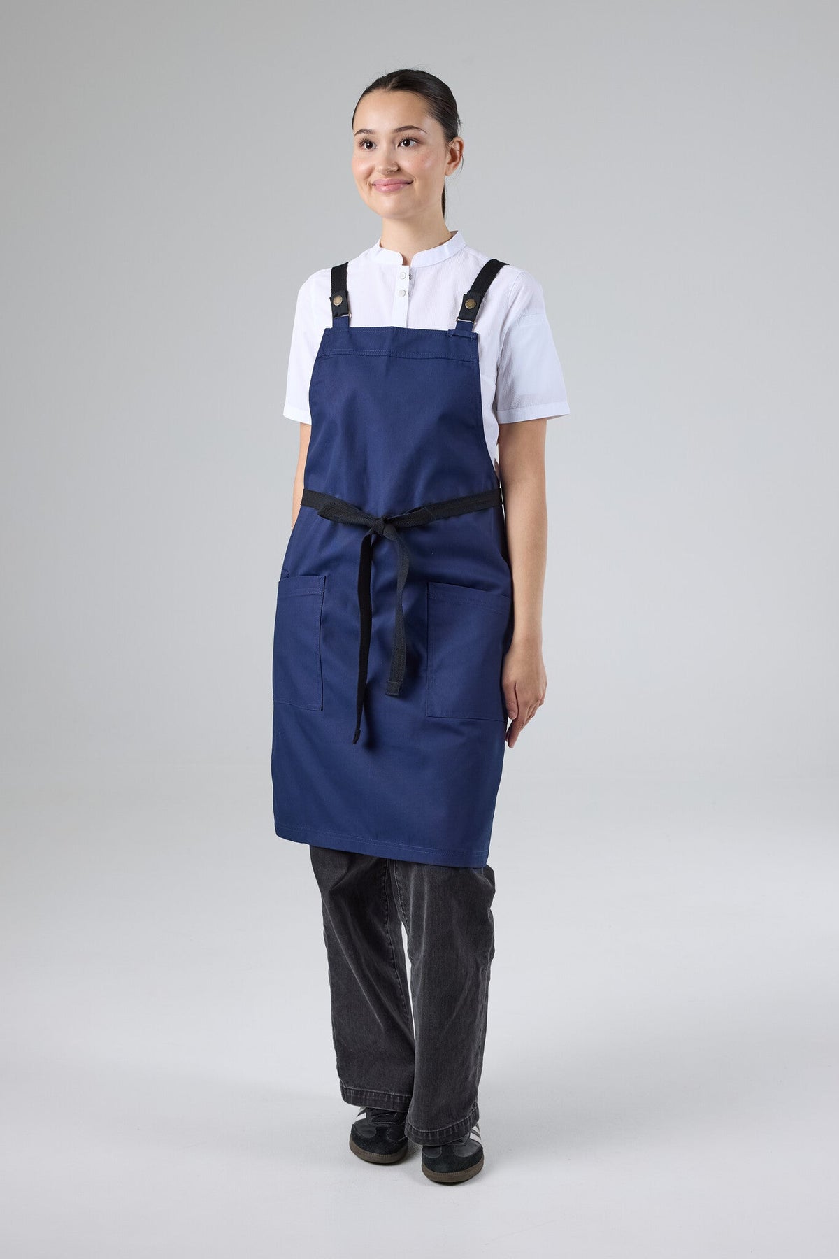 Lockharte Cross Back Apron Bundle - DNA apron with BLK straps - view 115
