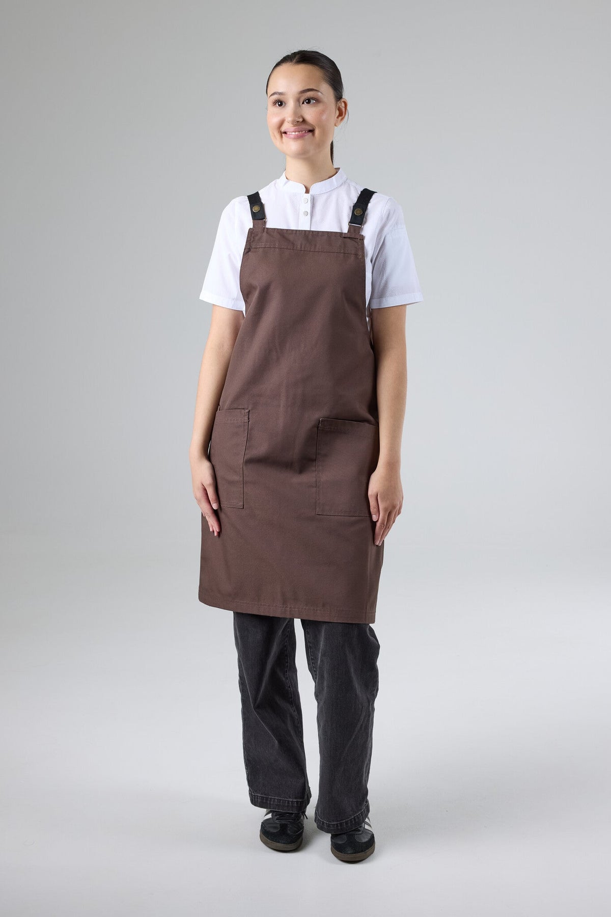Lockharte Cross Back Apron Bundle - ESP apron with BLK straps - view 46