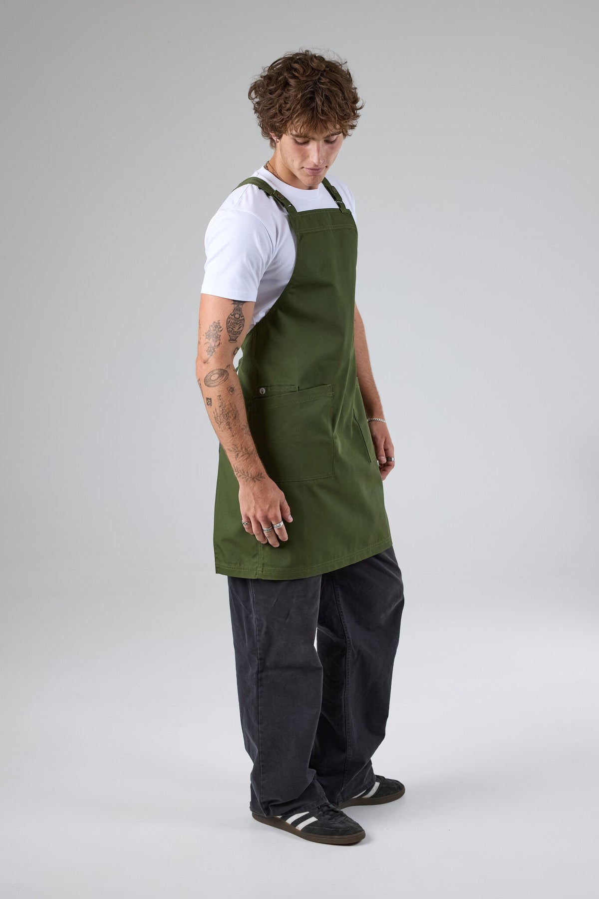Lockharte Cross Back Apron Bundle - MIL apron with MIL straps - view 66
