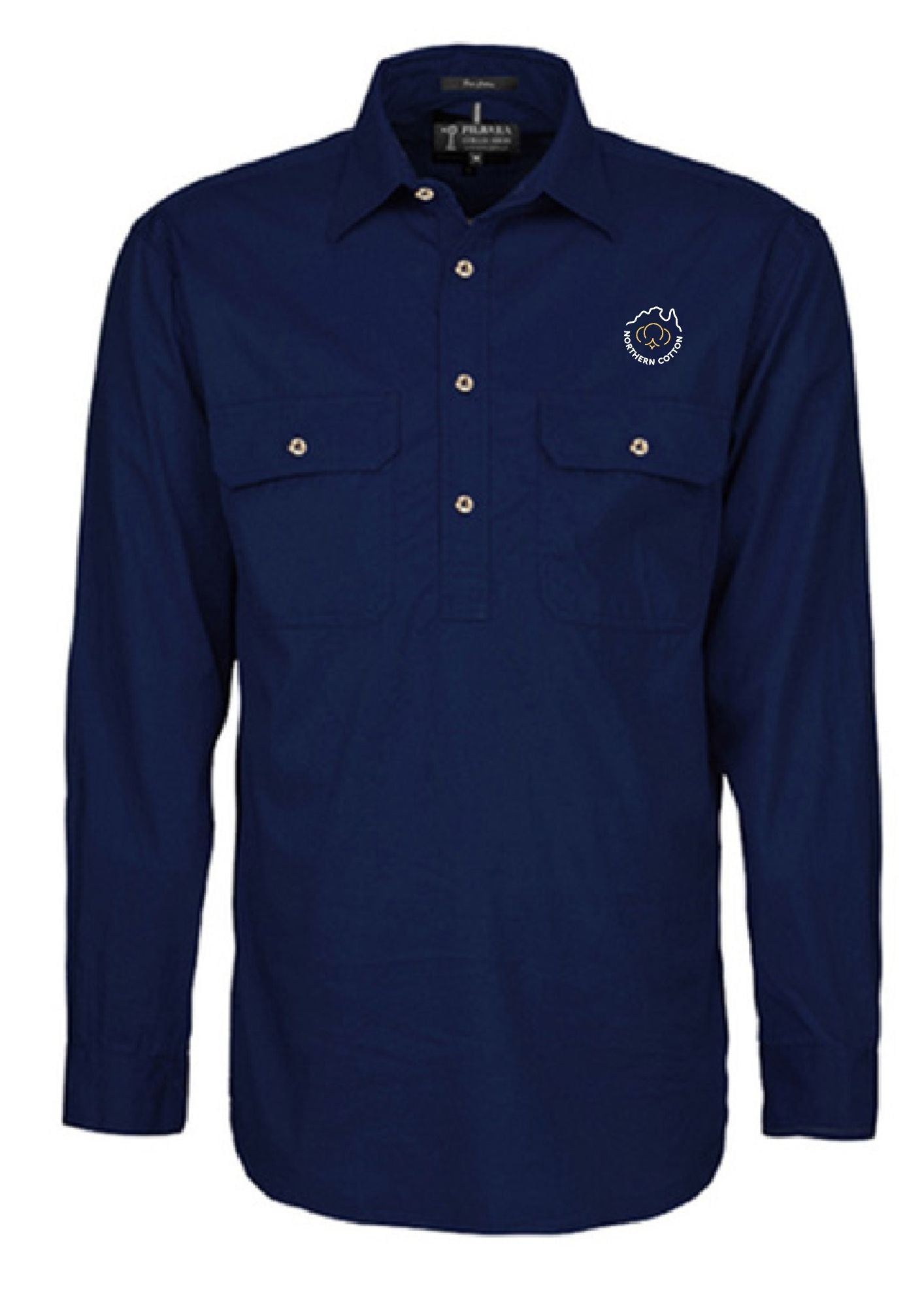 2. NORTHERN COTTON - NAVY - RM200CF Pilbara Men&