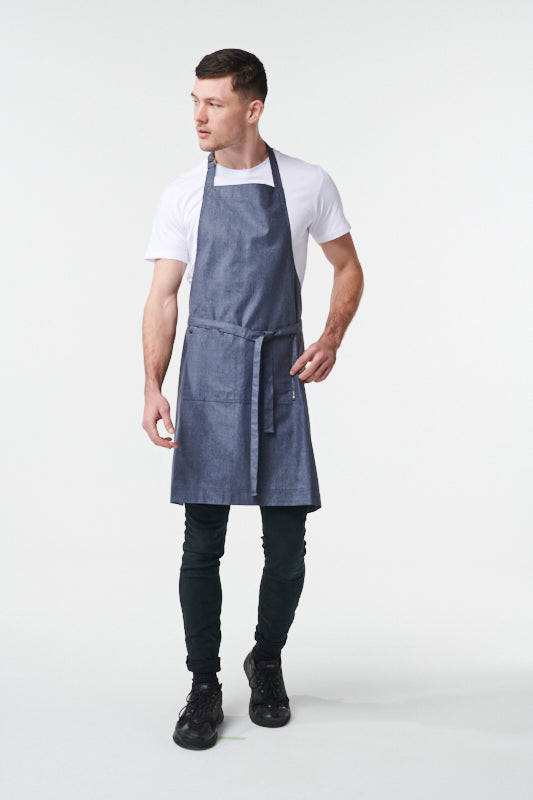 CLEMENTINE Bib Apron - Cotton/Linen