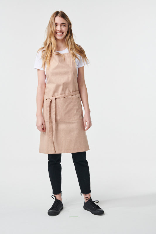 CLEMENTINE Bib Apron - Cotton/Linen