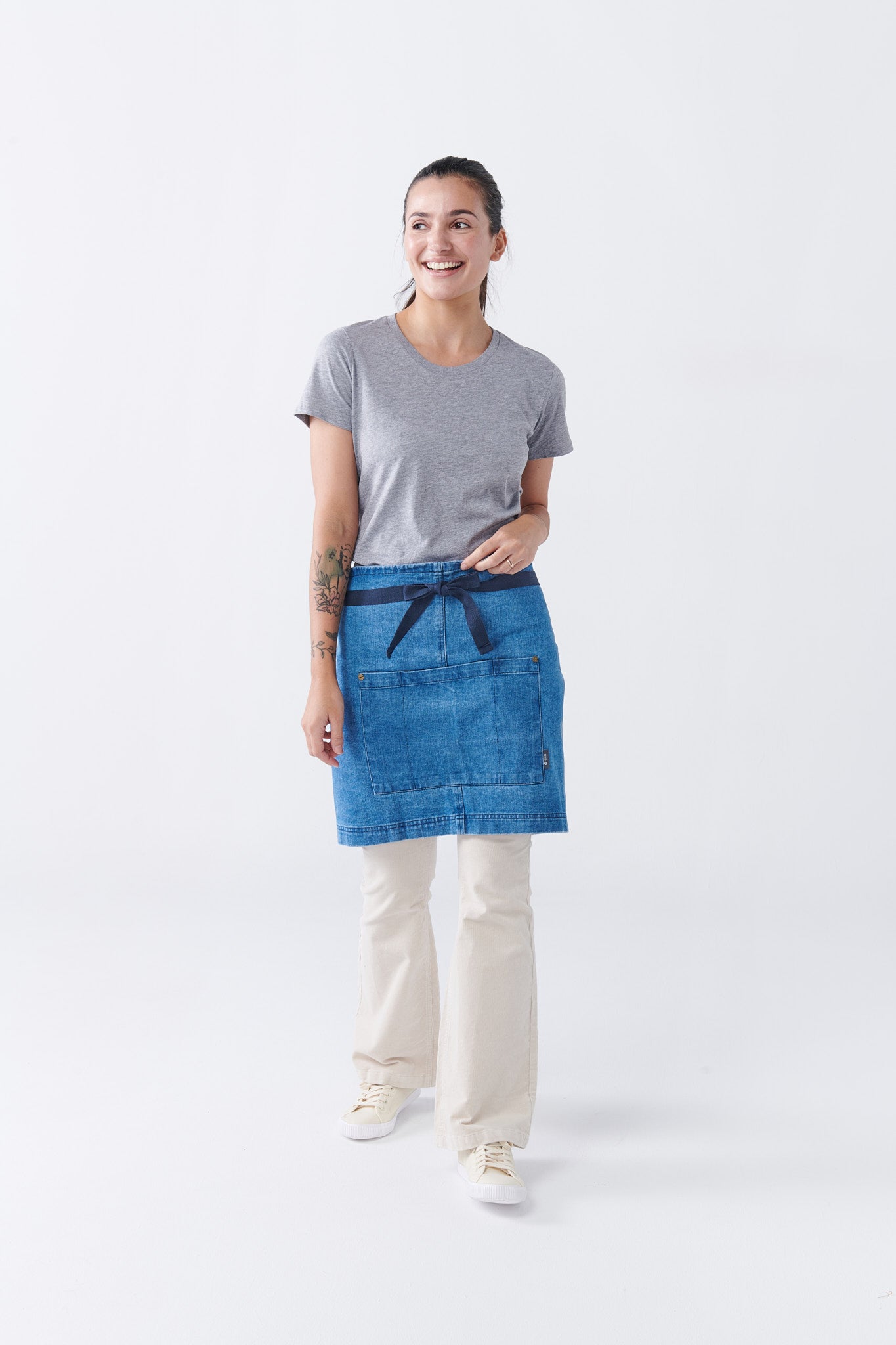 SAVANNAH Denim Waist Apron