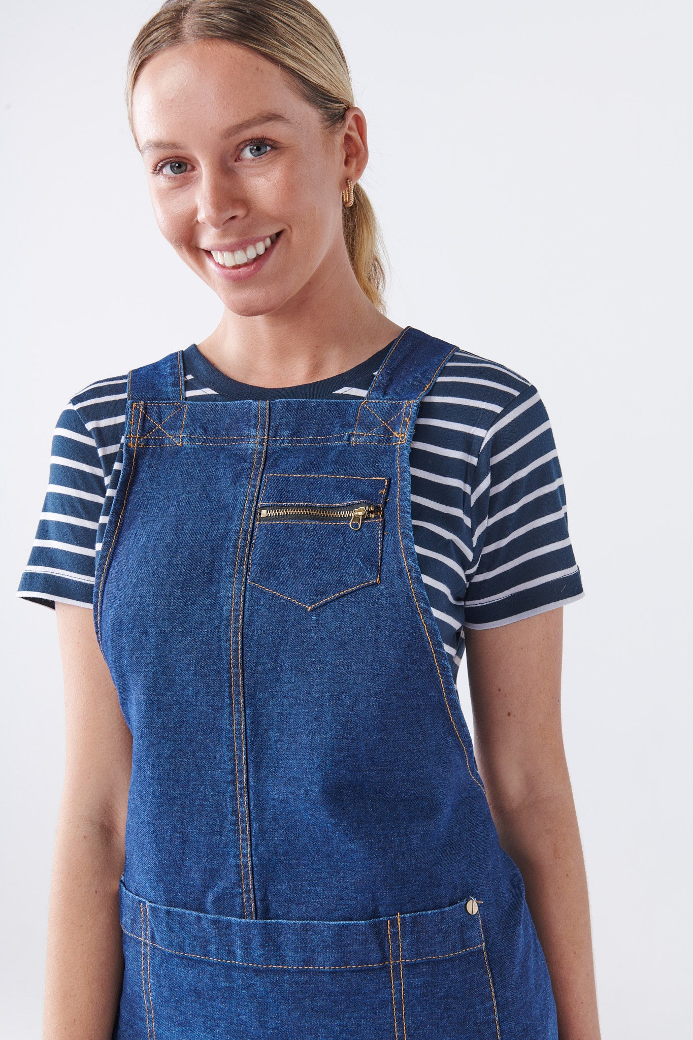 HAMPTON Denim Bib Apron