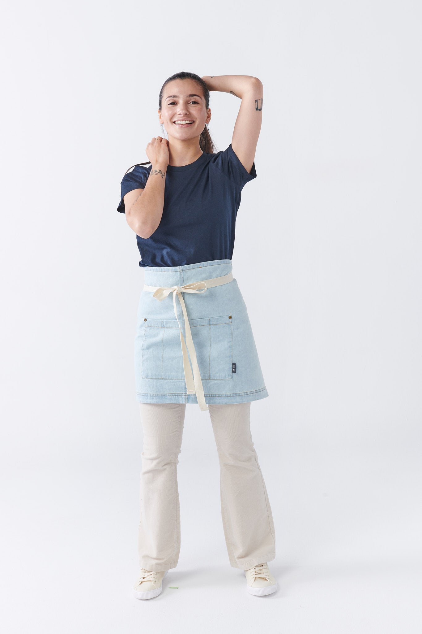 SAVANNAH Denim Waist Apron