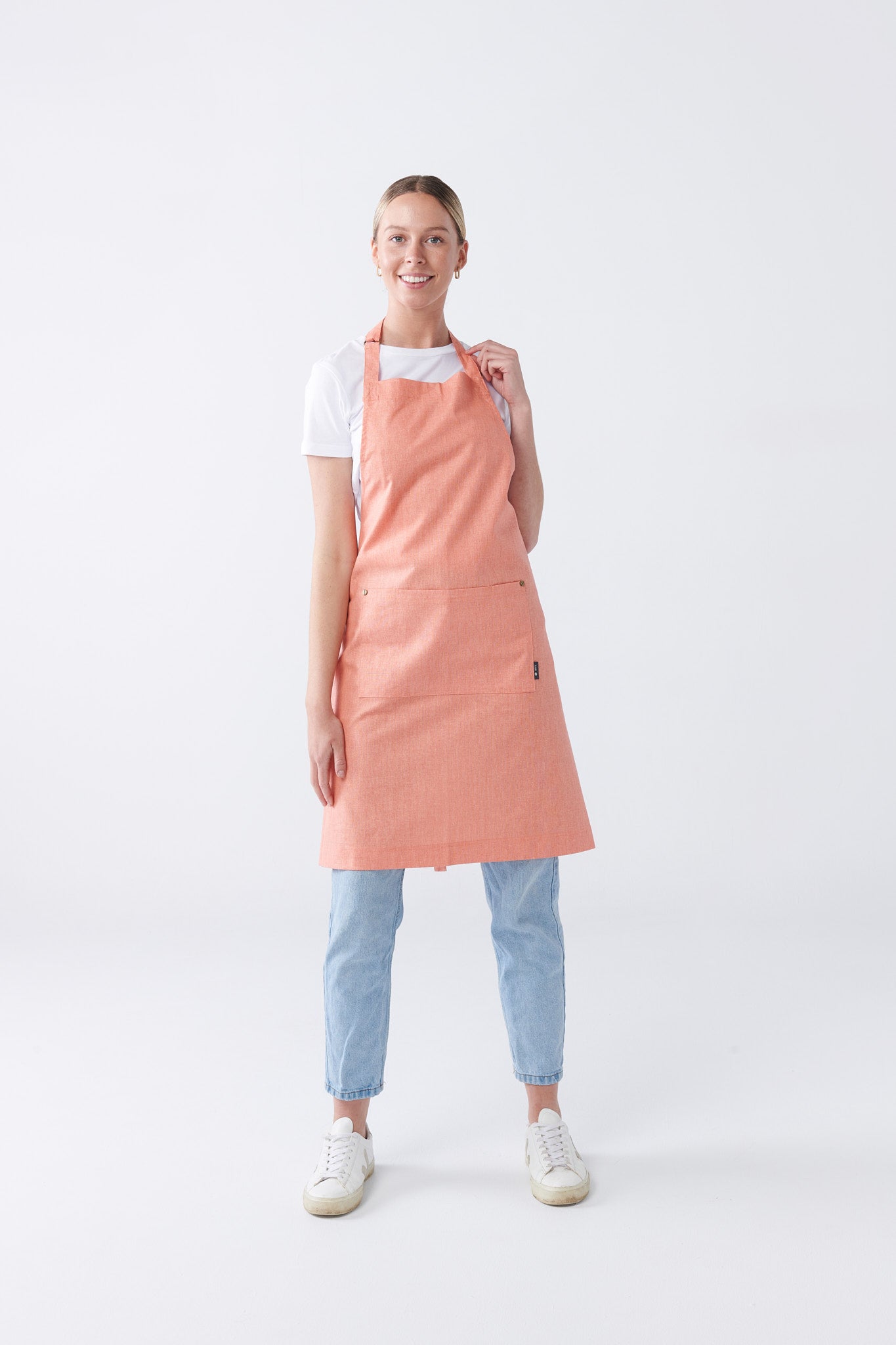 CLEMENTINE Bib Apron - Cotton/Linen