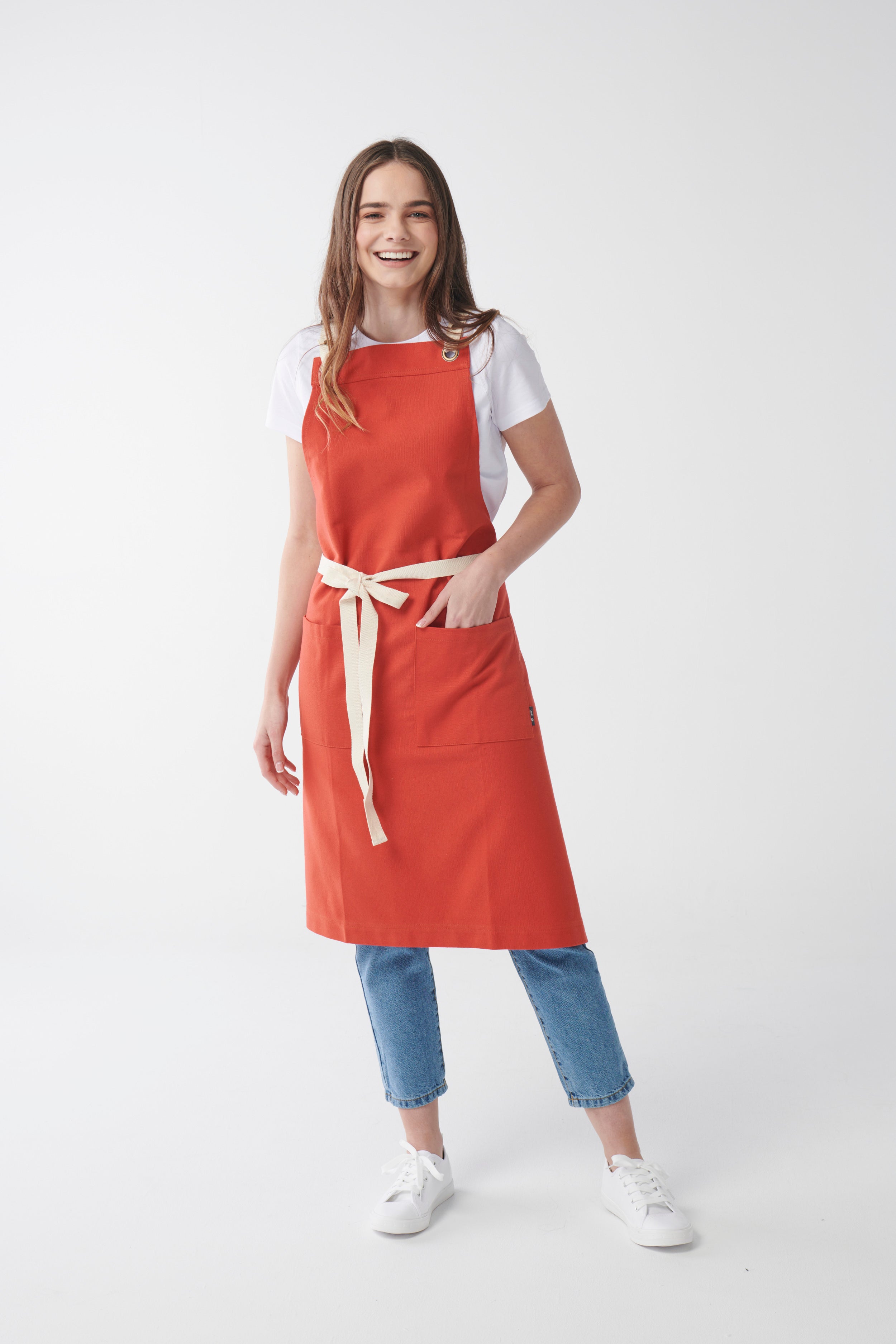 ASPEN Bib Apron - Duck Canvas