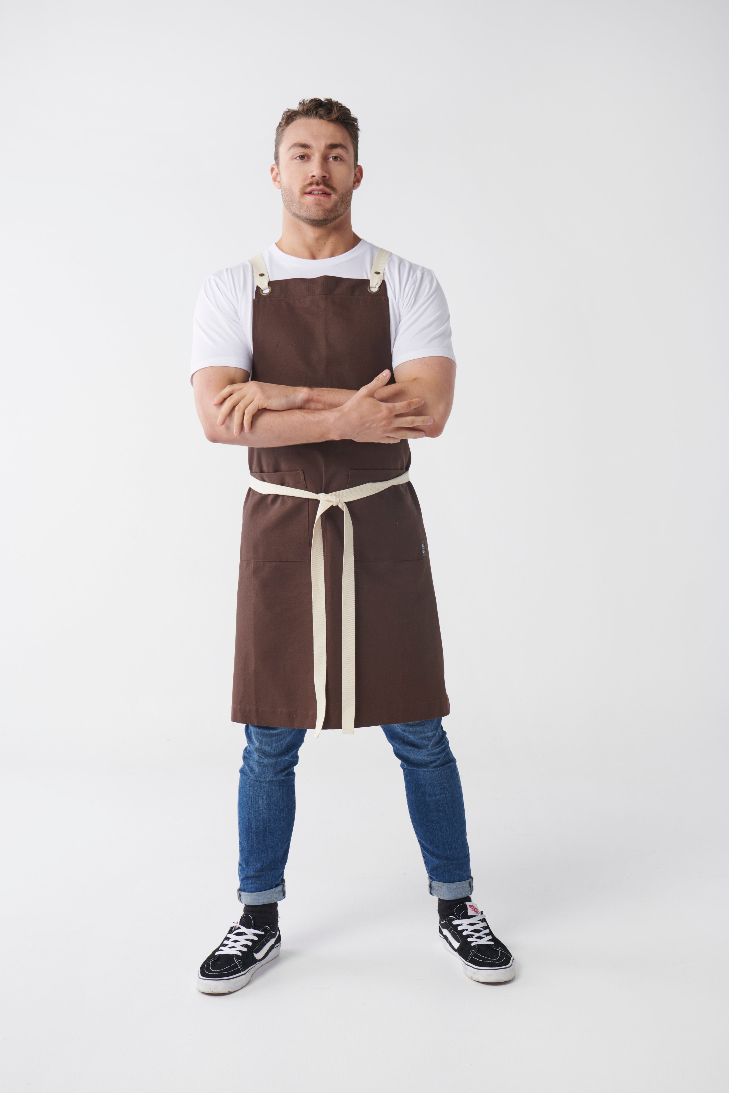 ASPEN Bib Apron - Duck Canvas