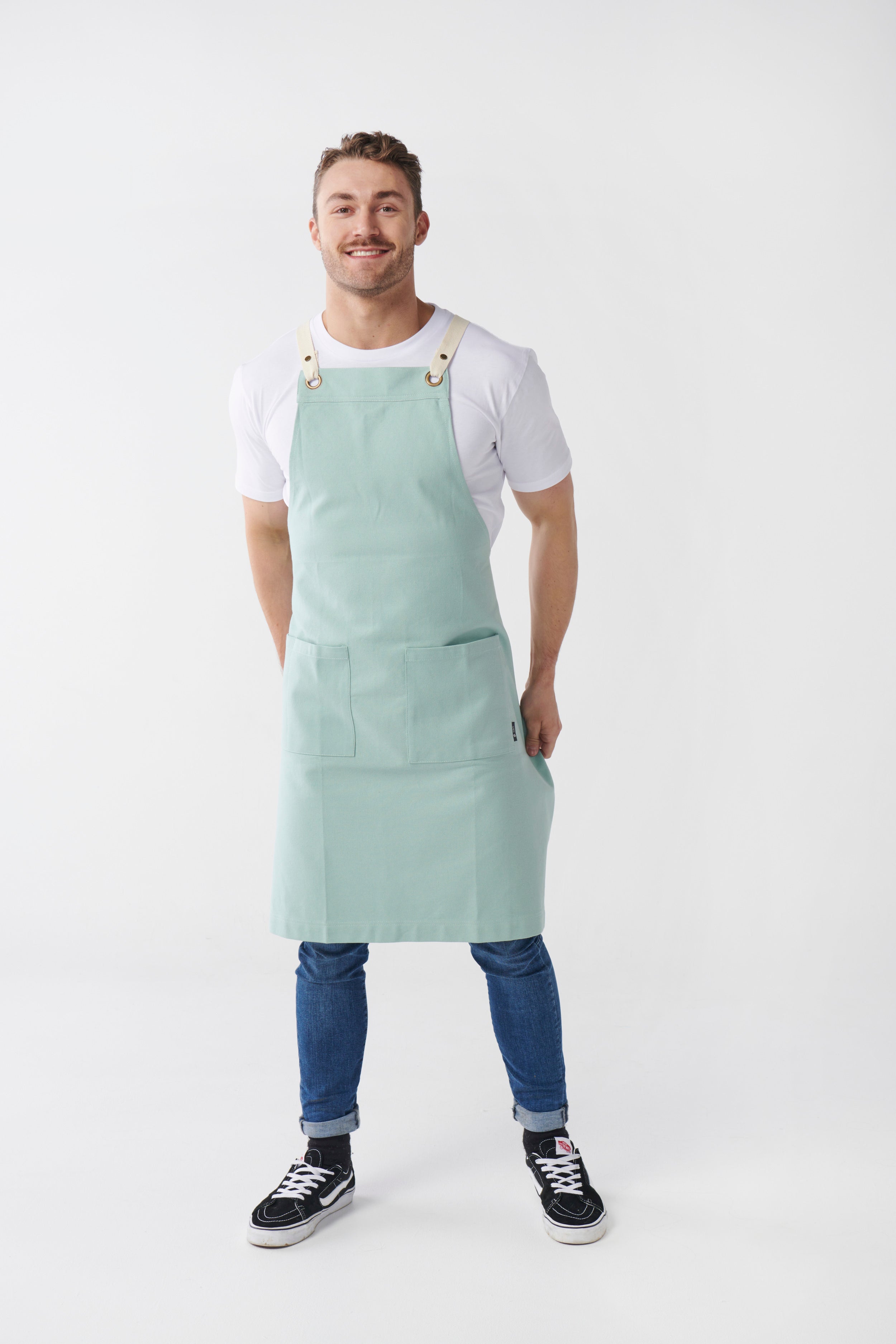 ASPEN Bib Apron - Duck Canvas