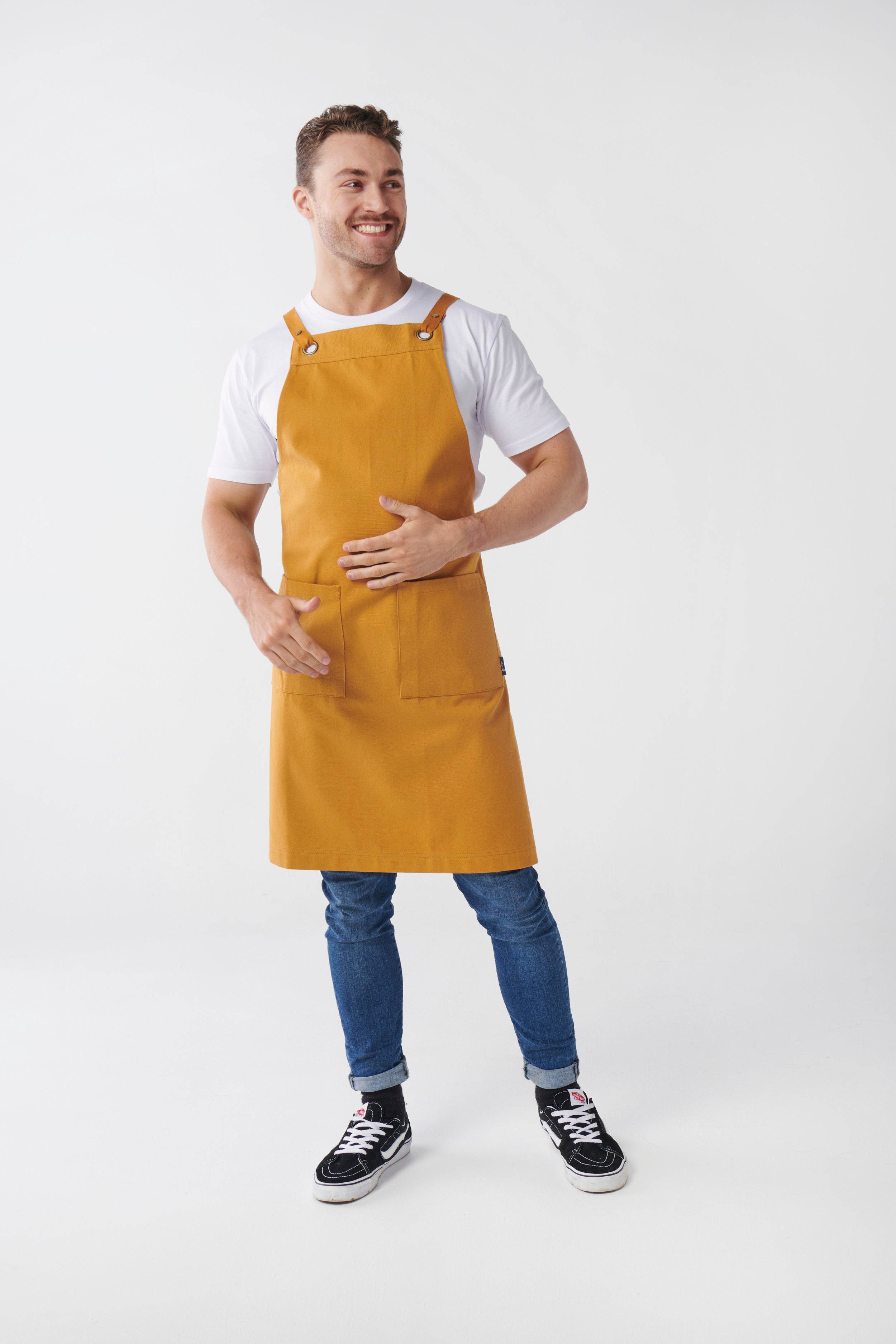 ASPEN Bib Apron - Duck Canvas