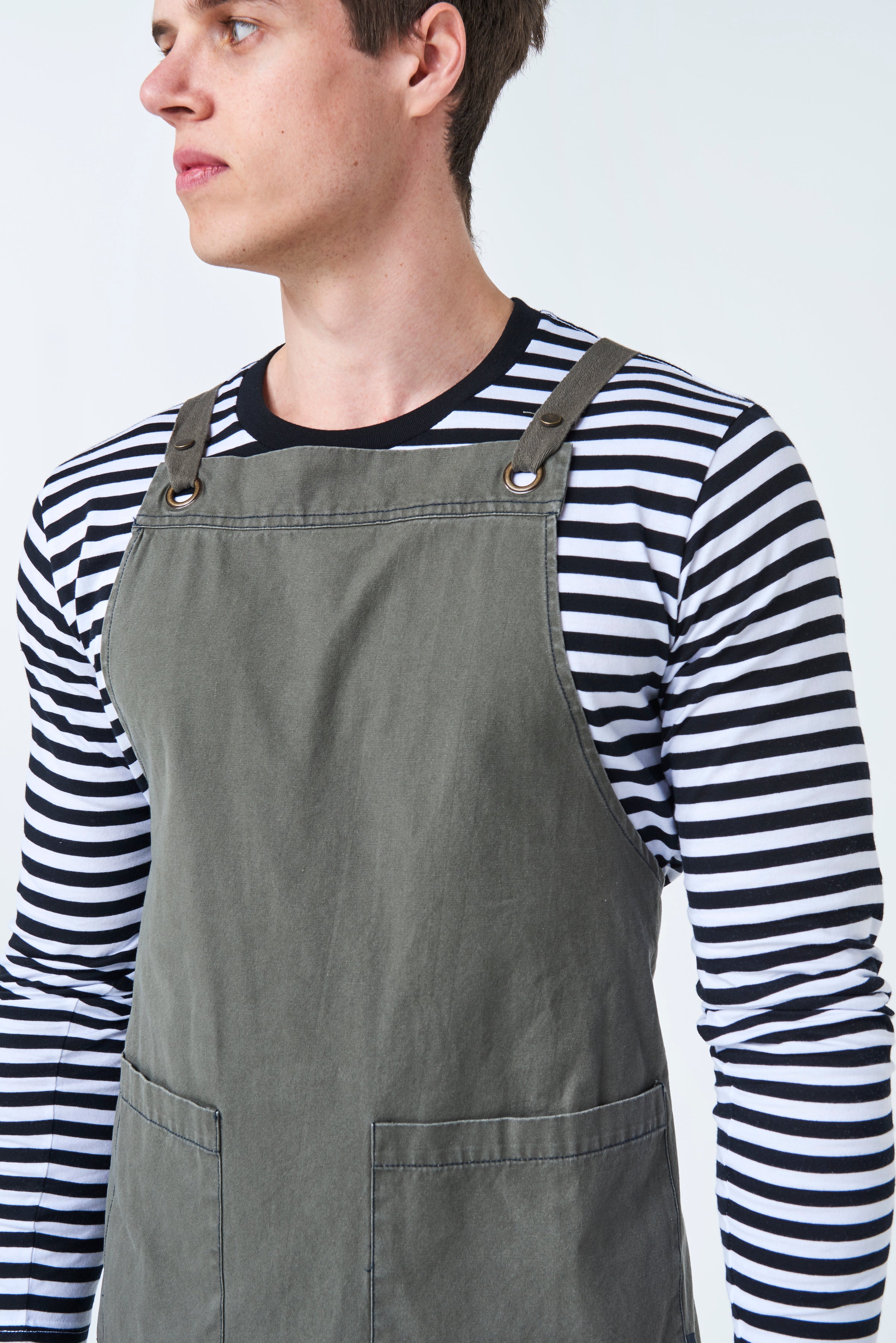 ARCHIE Bib Apron - Cotton Canvas