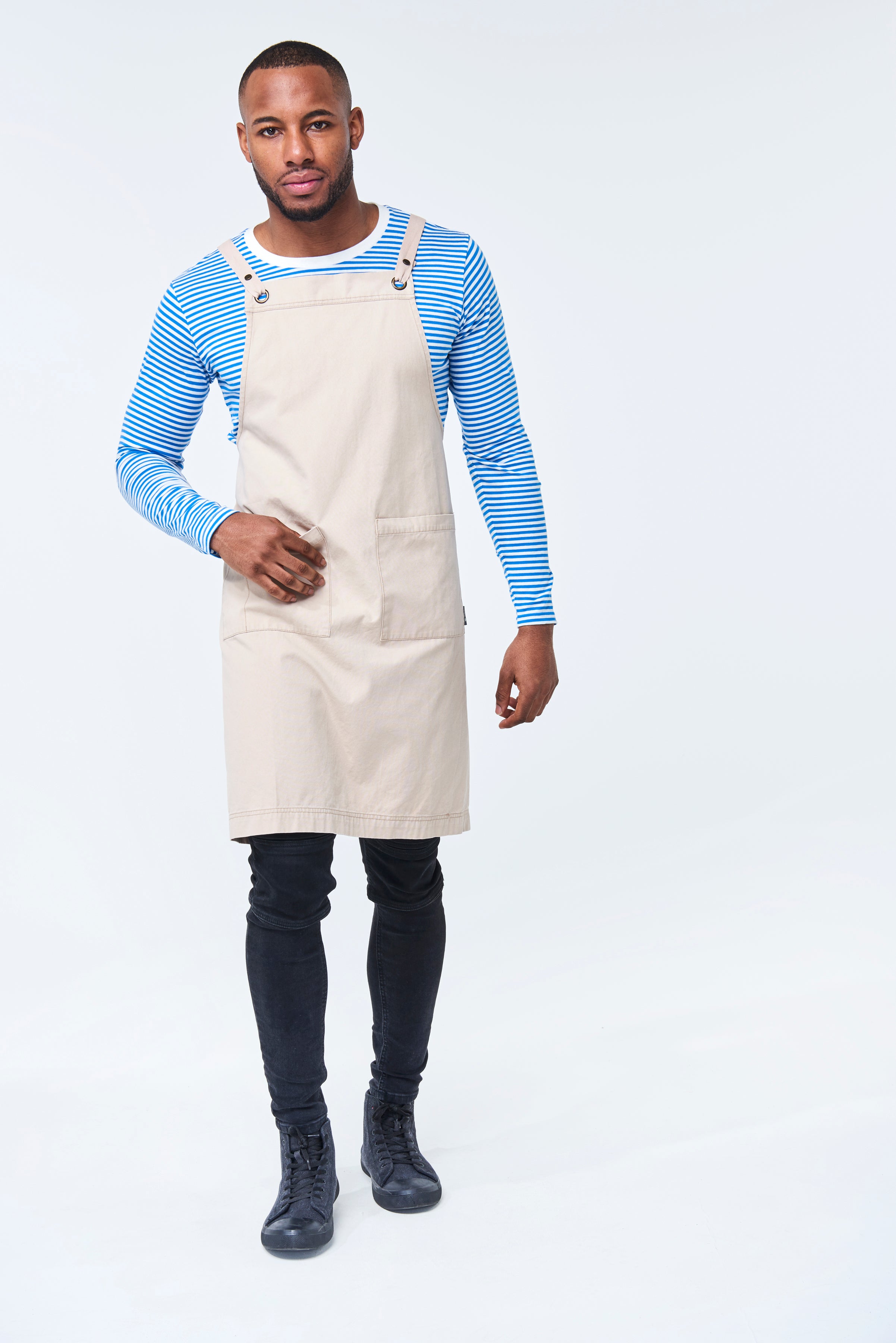 ARCHIE Bib Apron - Cotton Canvas