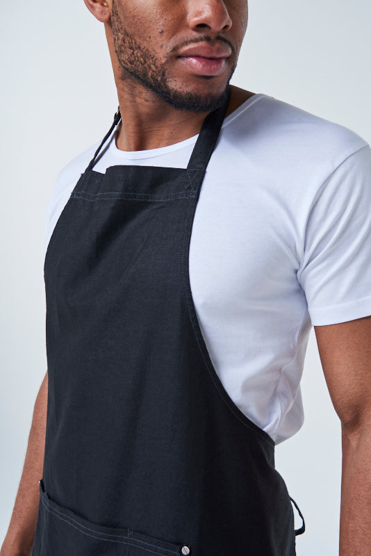 Urbanbar Design Line Bib Apron Black 