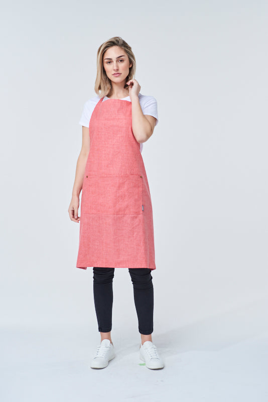 CLEMENTINE Bib Apron - Cotton/Linen