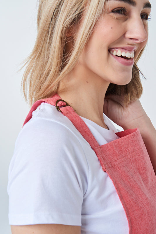 CLEMENTINE Bib Apron - Cotton/Linen