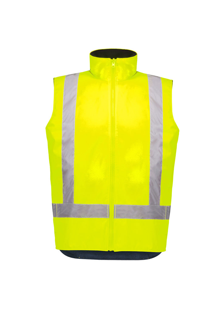 Syzmik Unisex Hi Vis Waterproof Reversible Vest – ZV228 - image 3
