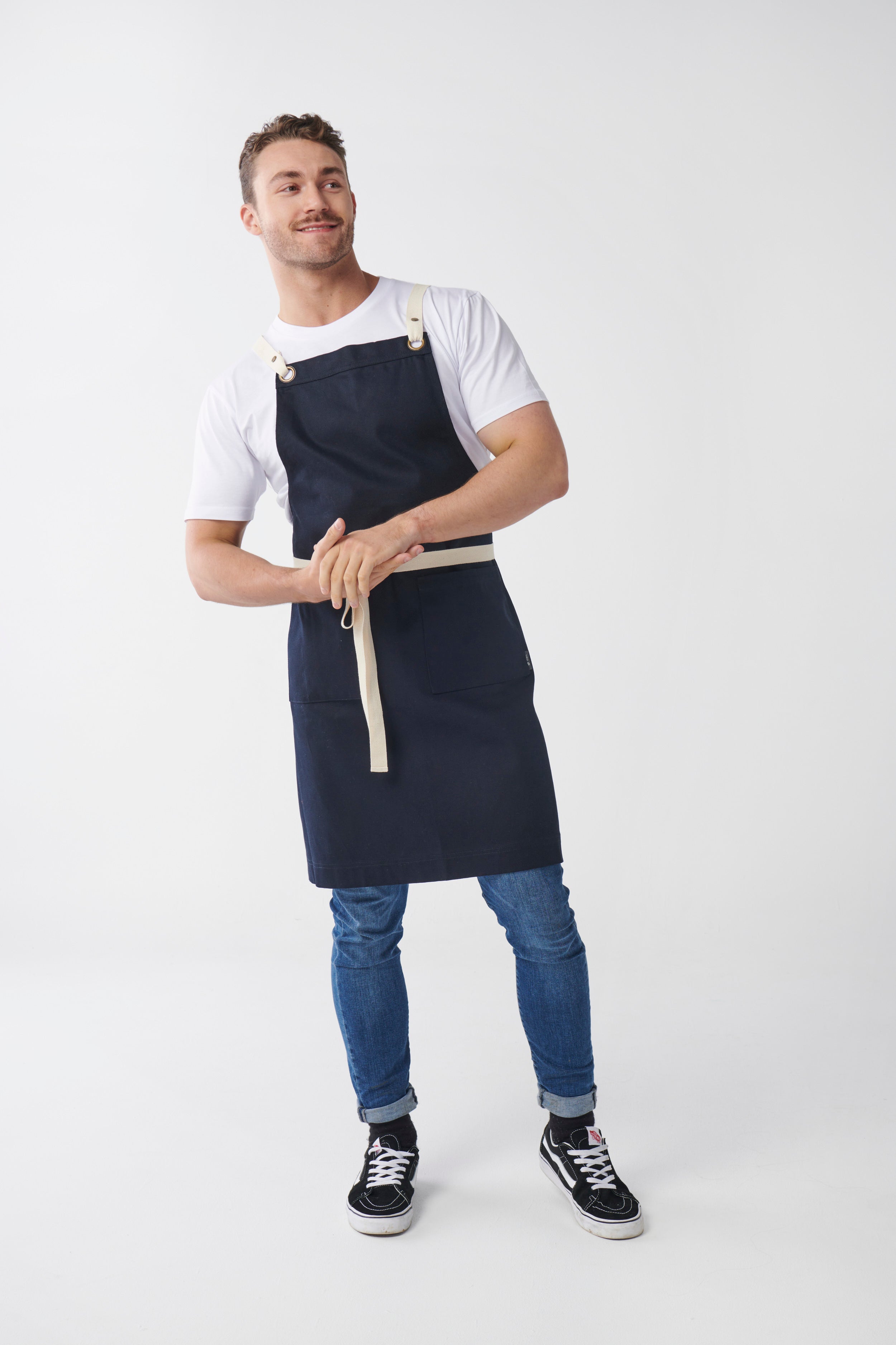 ASPEN Bib Apron - Duck Canvas