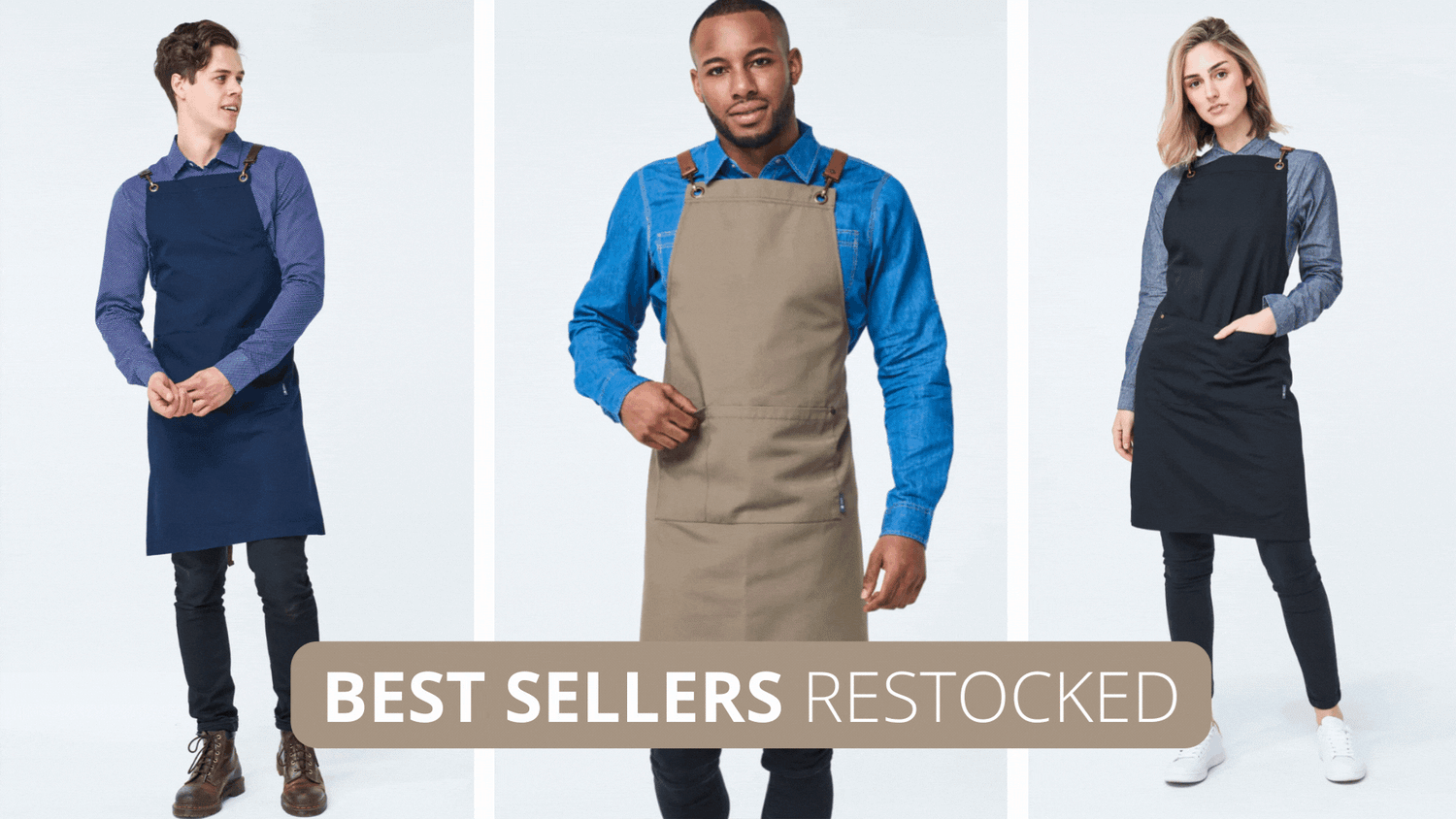 Best selling Urbanbar Design aprons restocked & ready to be added to your cart