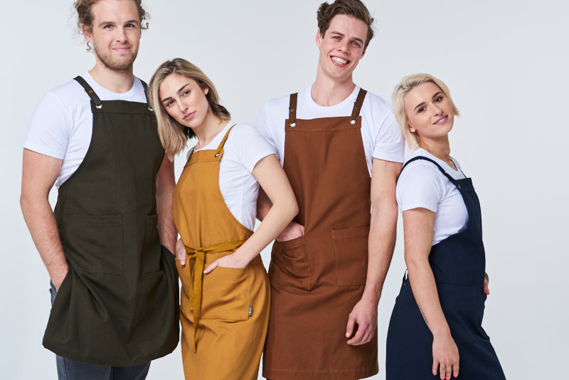 Cotton Canvas Aprons For Autumn