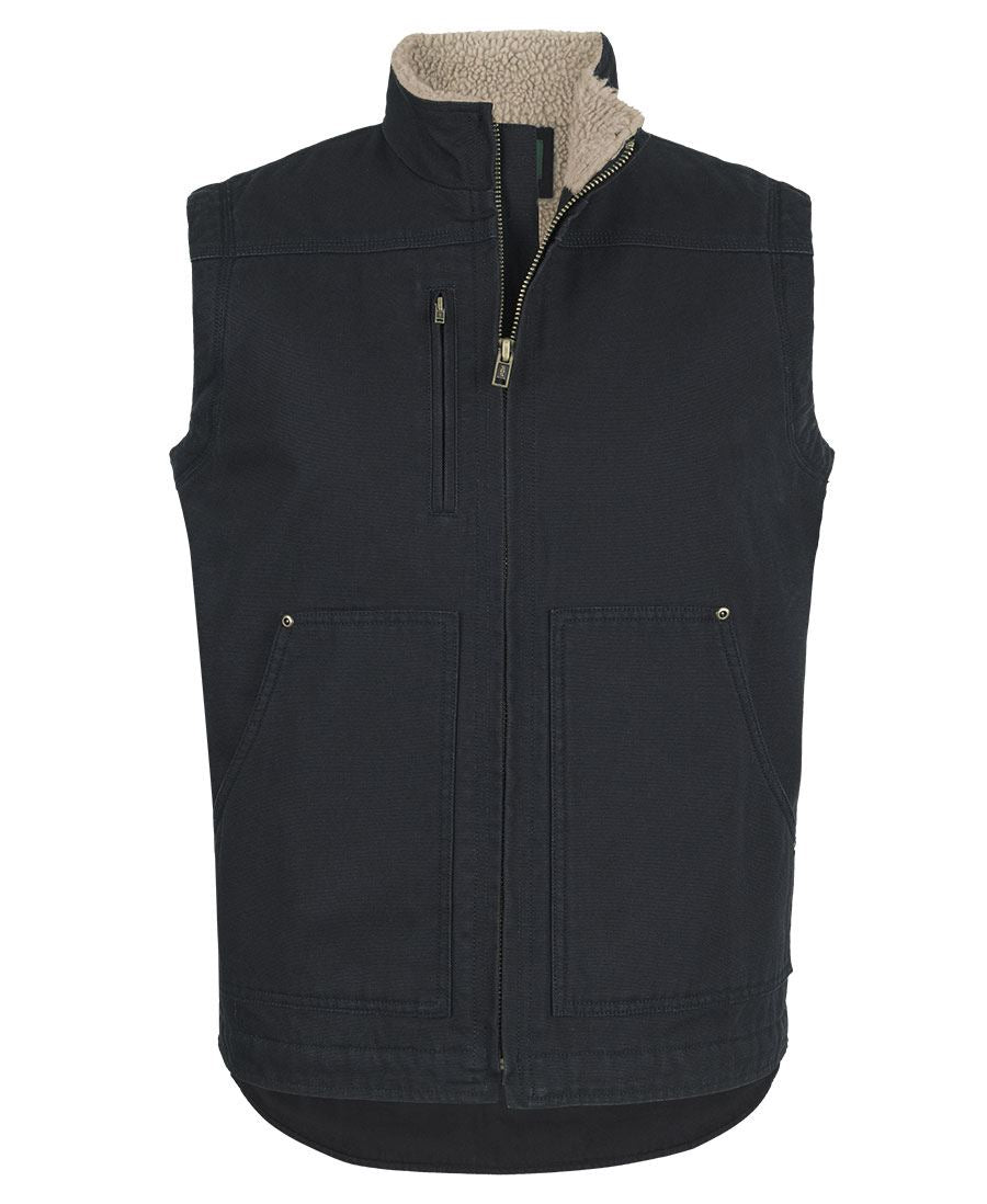 C of C Barn Vest – Black