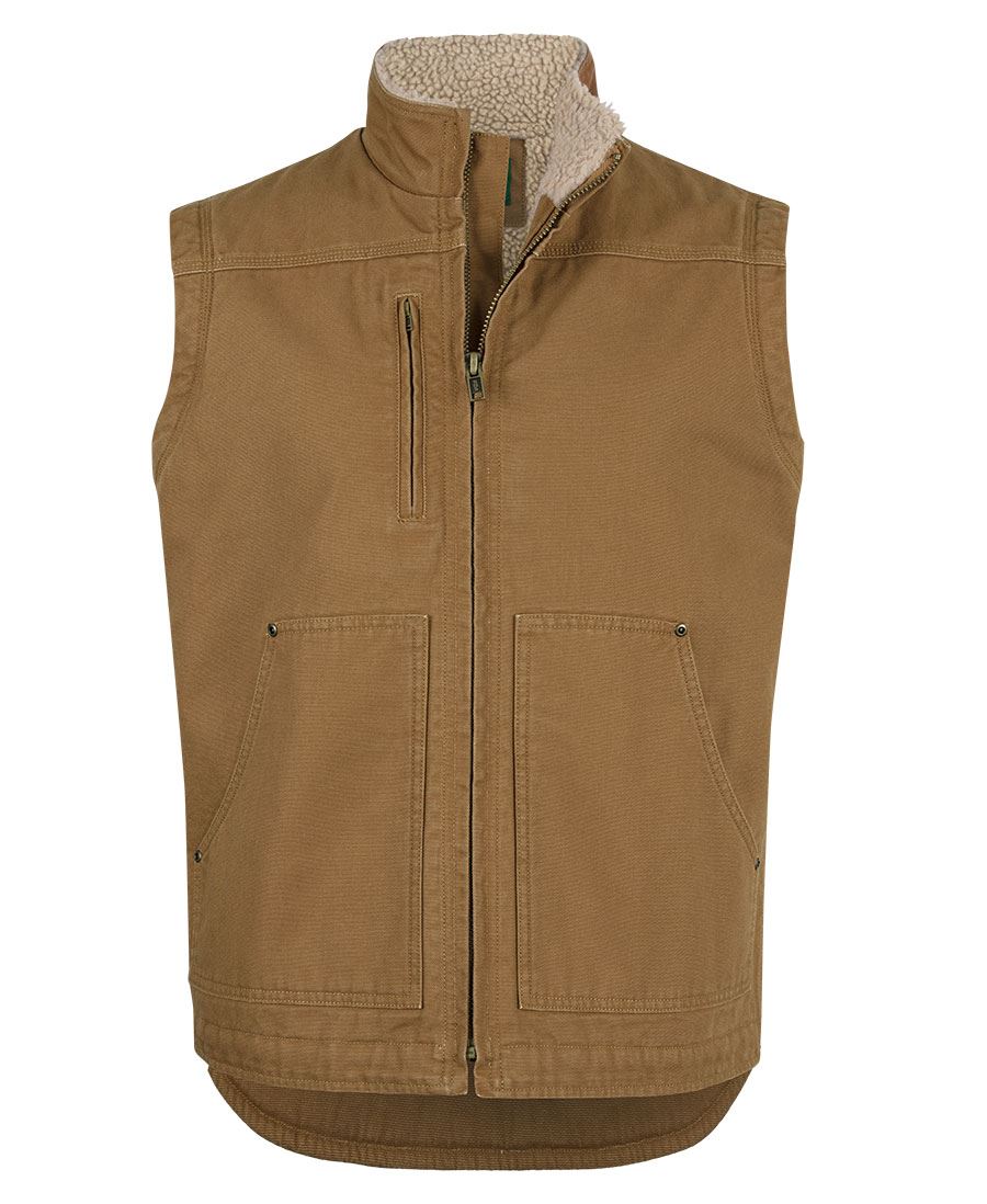C of C Barn Vest – Camel