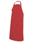 Red and White striped apron