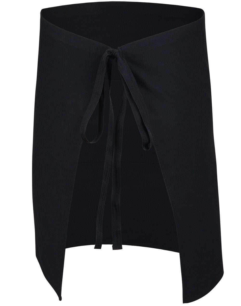 SHORT BLACK WAIST APRON - AP01