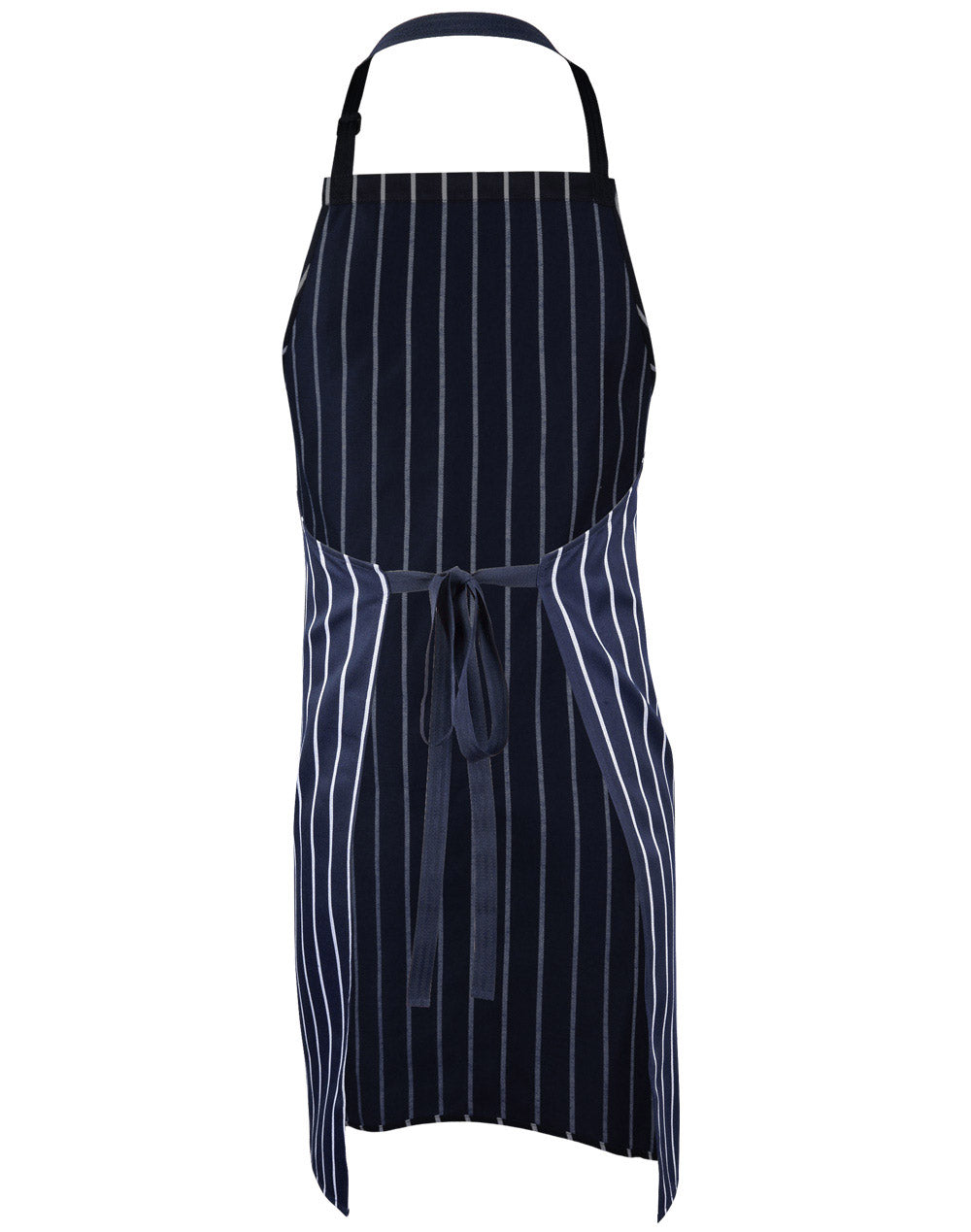 BUTCHER Striped Bib Apron with Pocket - AP04