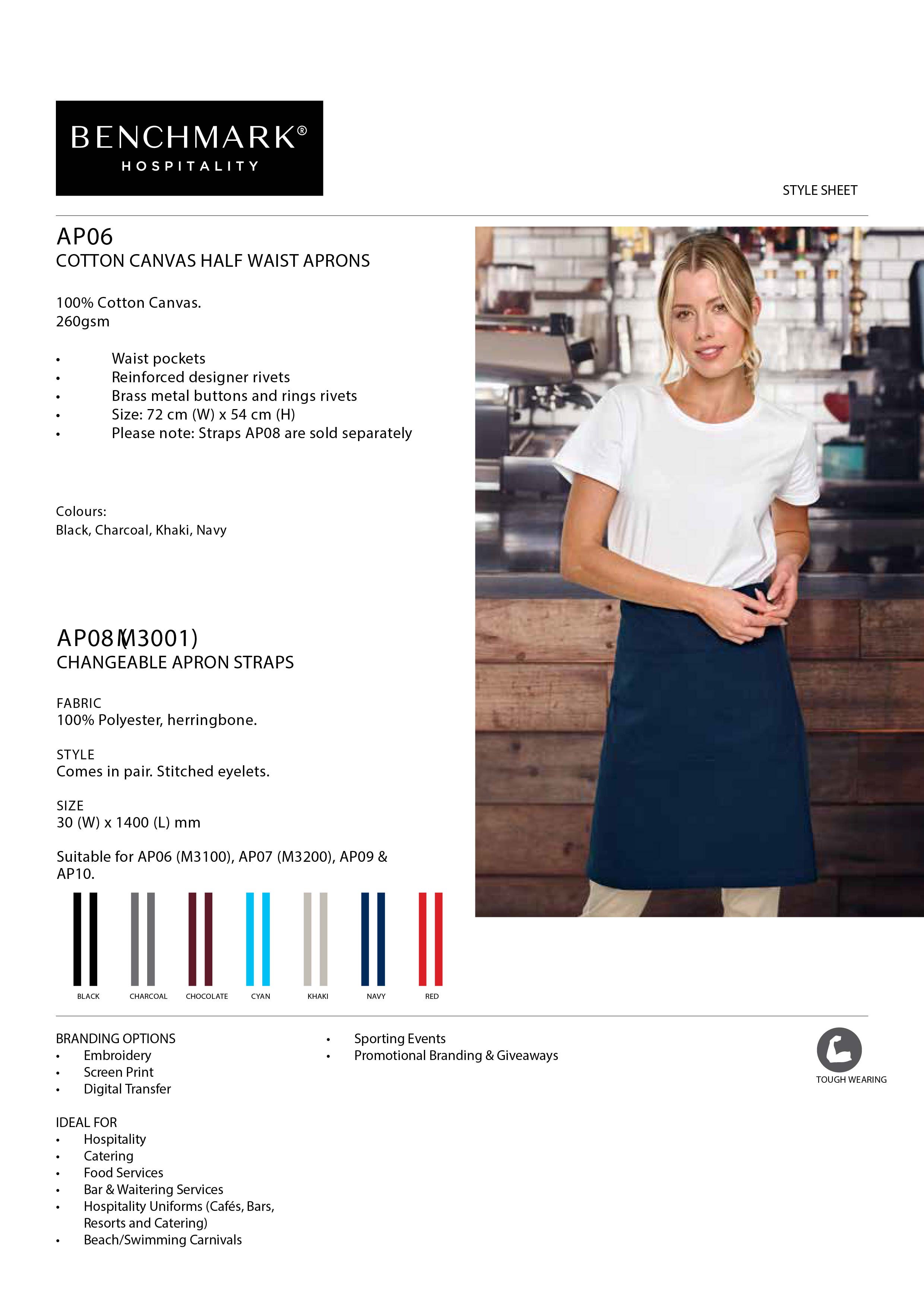 FITZROY waist apron - AP06(M3100)