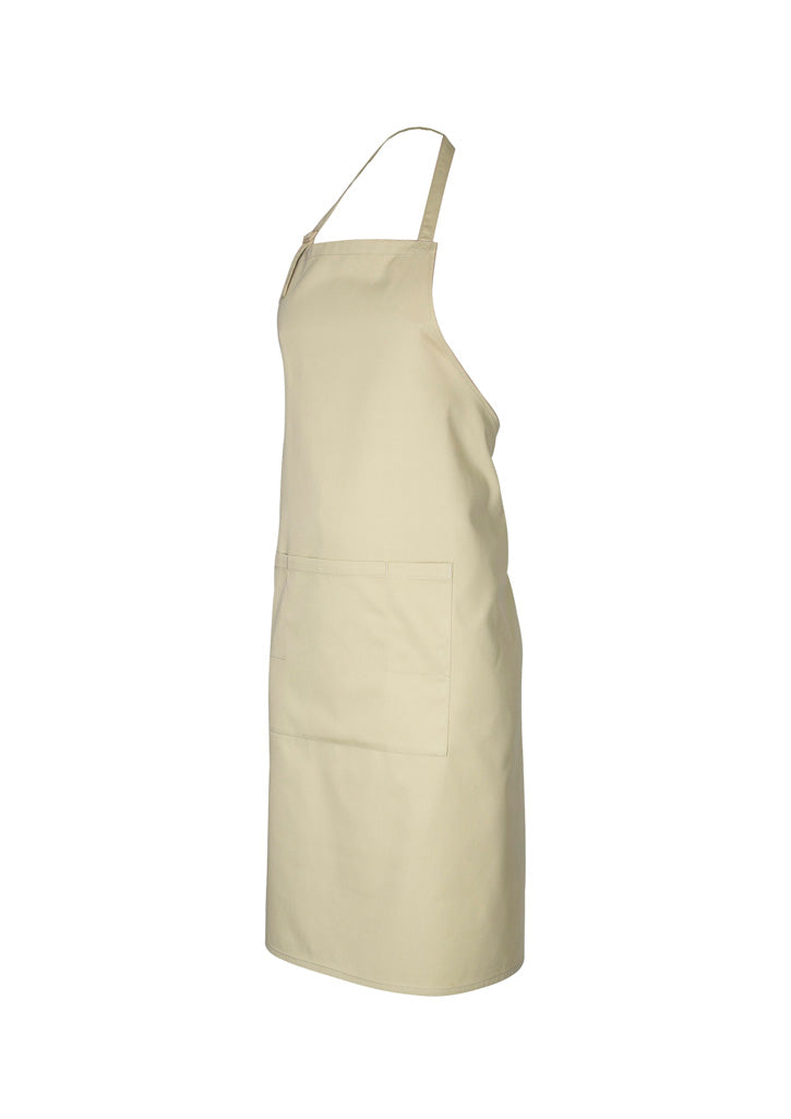 Biz Collection Bib Apron – BA95 - Stone