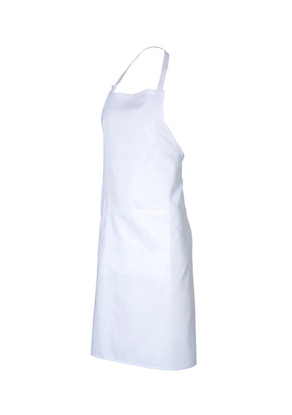 Biz Collection Bib Apron – BA95 - White
