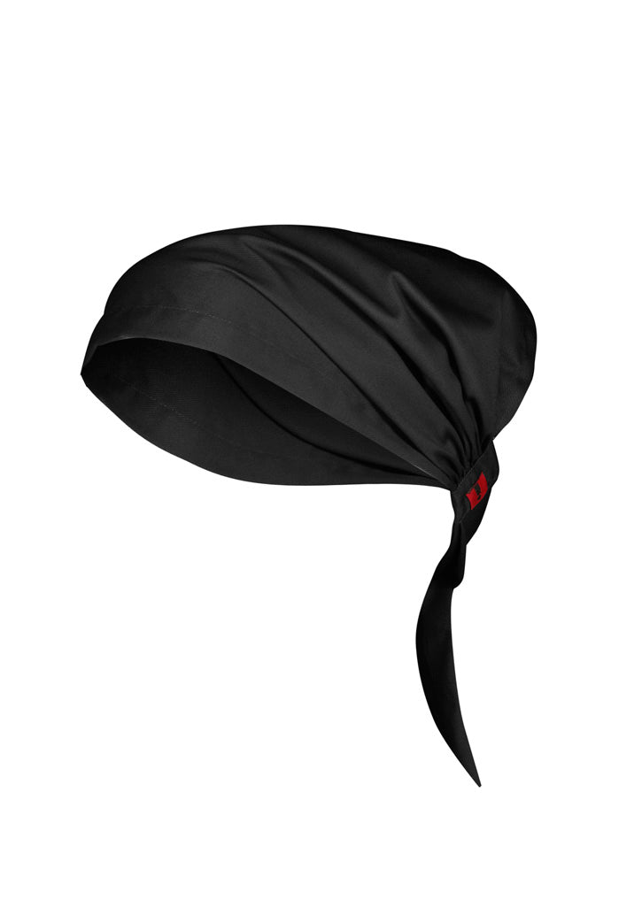 Twist Chef Bandana - Black - 2