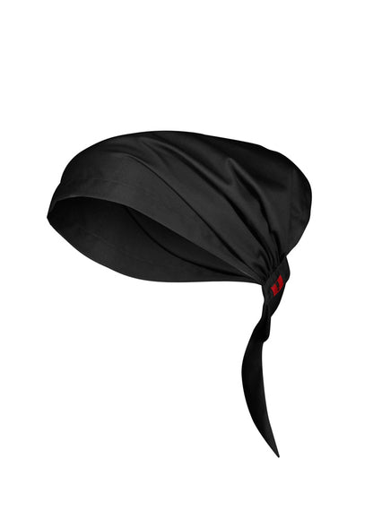 Twist Chef Bandana - Black - 2
