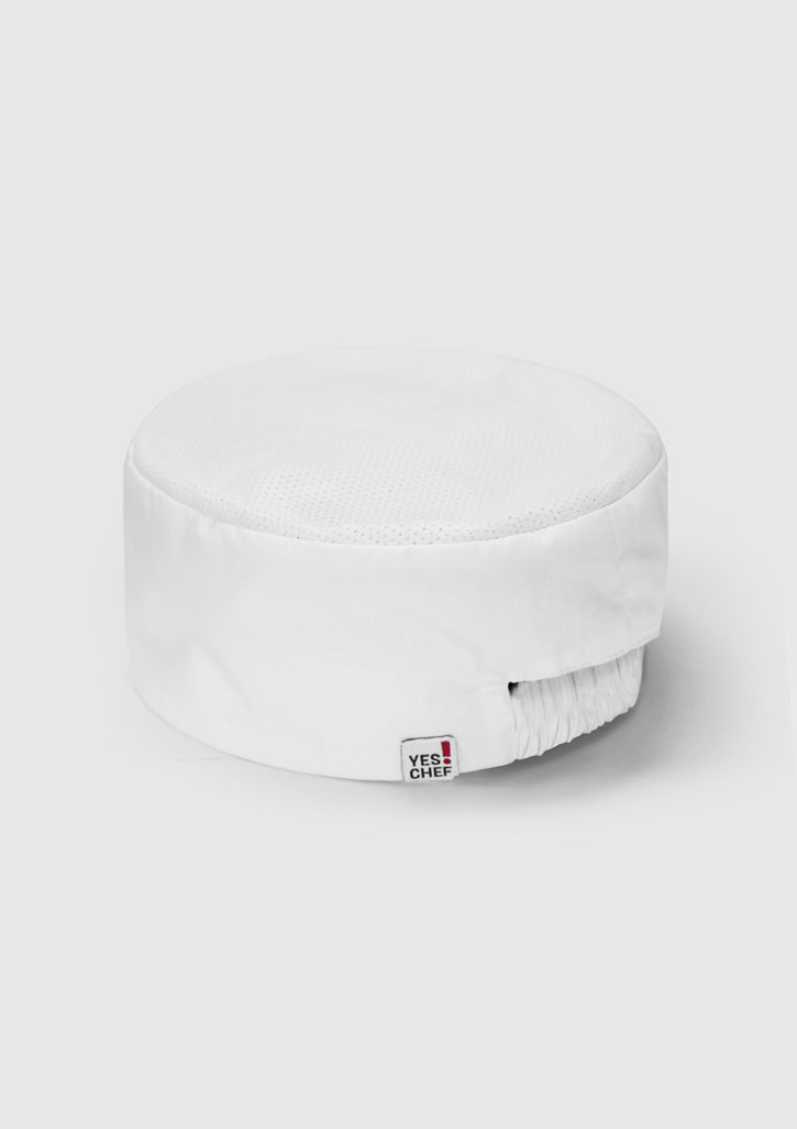 Biz Collection Mesh Flat Top Hat – CH333 - White
