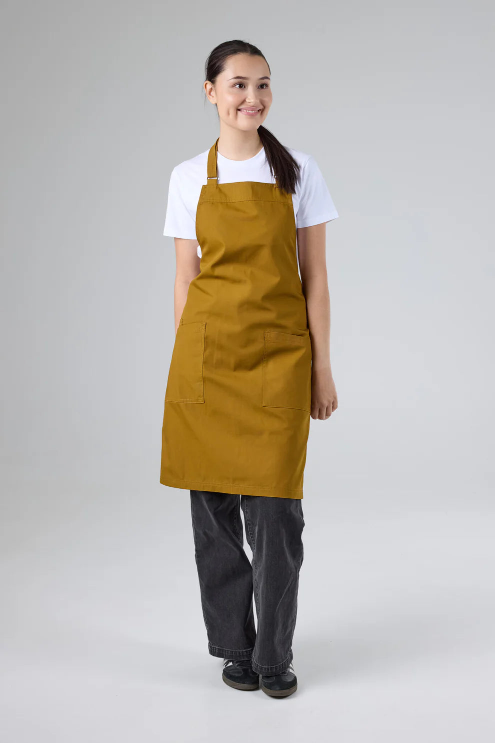 LOCKHARTE Bib Apron - Polyester/Cotton