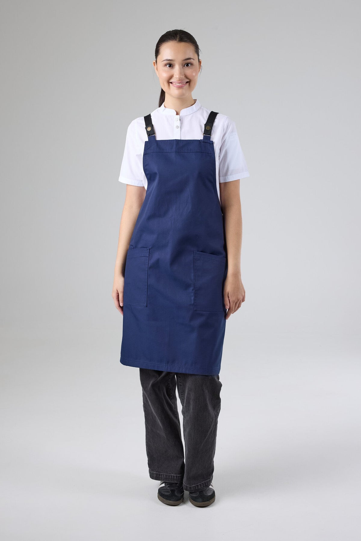 Lockharte Cross Back Apron Bundle - DNA apron with BLK straps - view 113