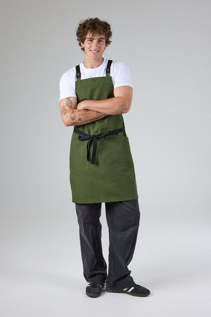 Lockharte Cross Back Apron Bundle - MIL apron with BLK straps - view 57