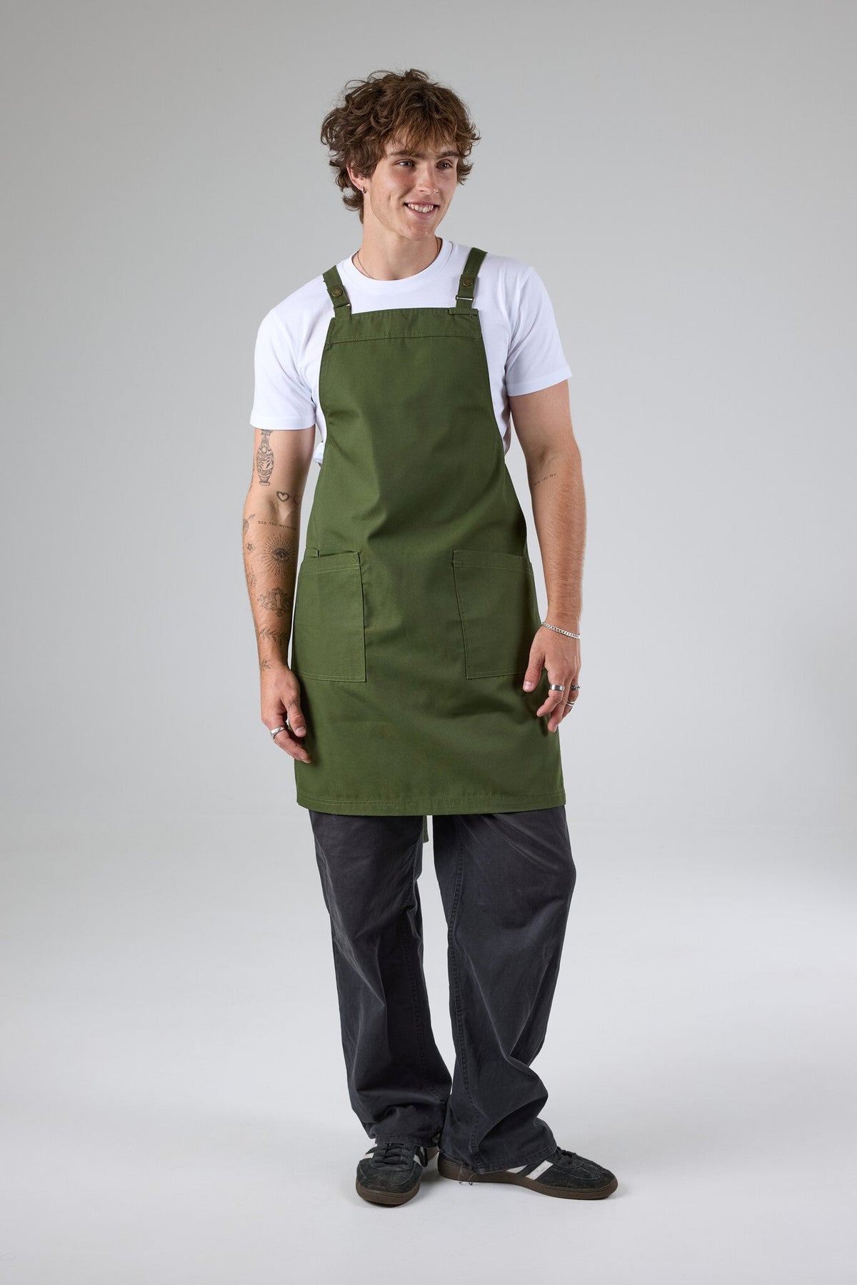 Lockharte Cross Back Apron Bundle - MIL apron with MIL straps - view 65