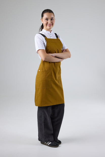 Lockharte Cross Back Apron Bundle - MUS apron with BLK straps - view 73