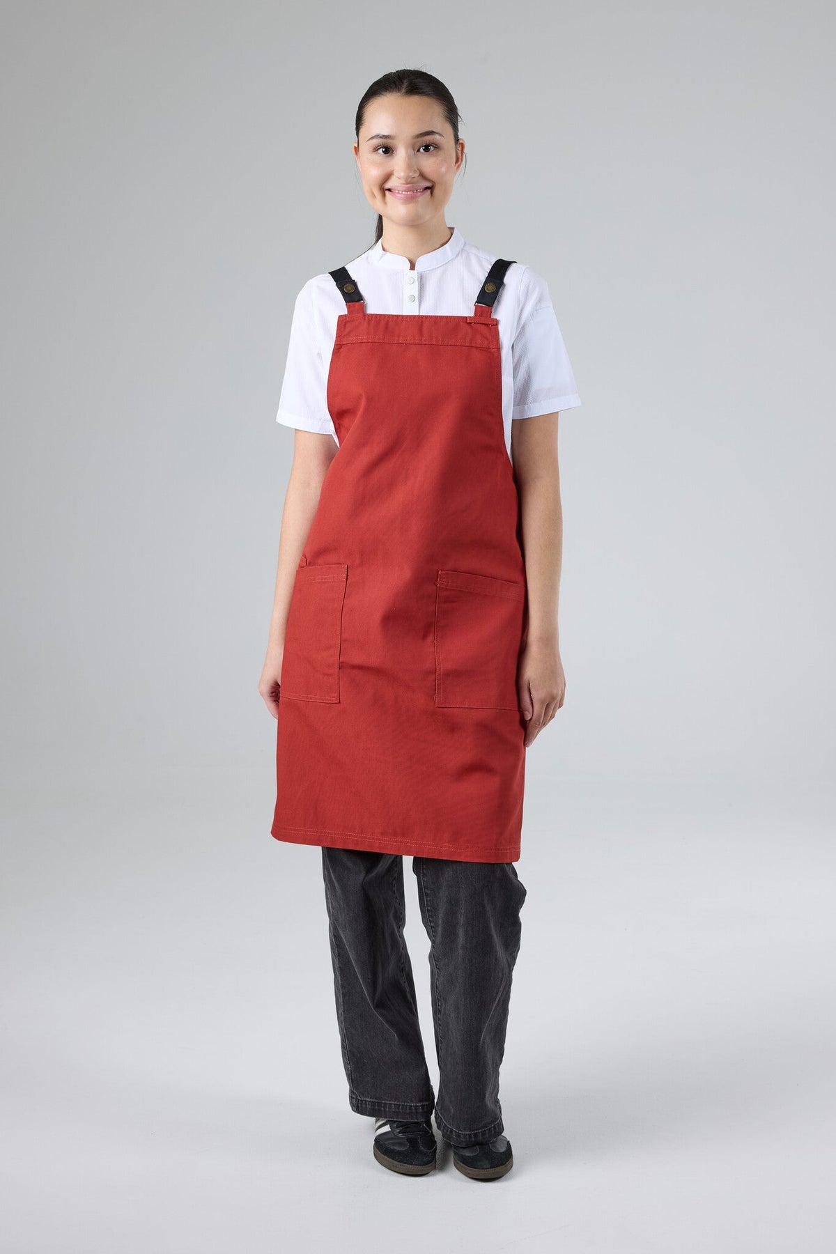 Lockharte Cross Back Apron Bundle - RUS apron with BLK straps - view 86