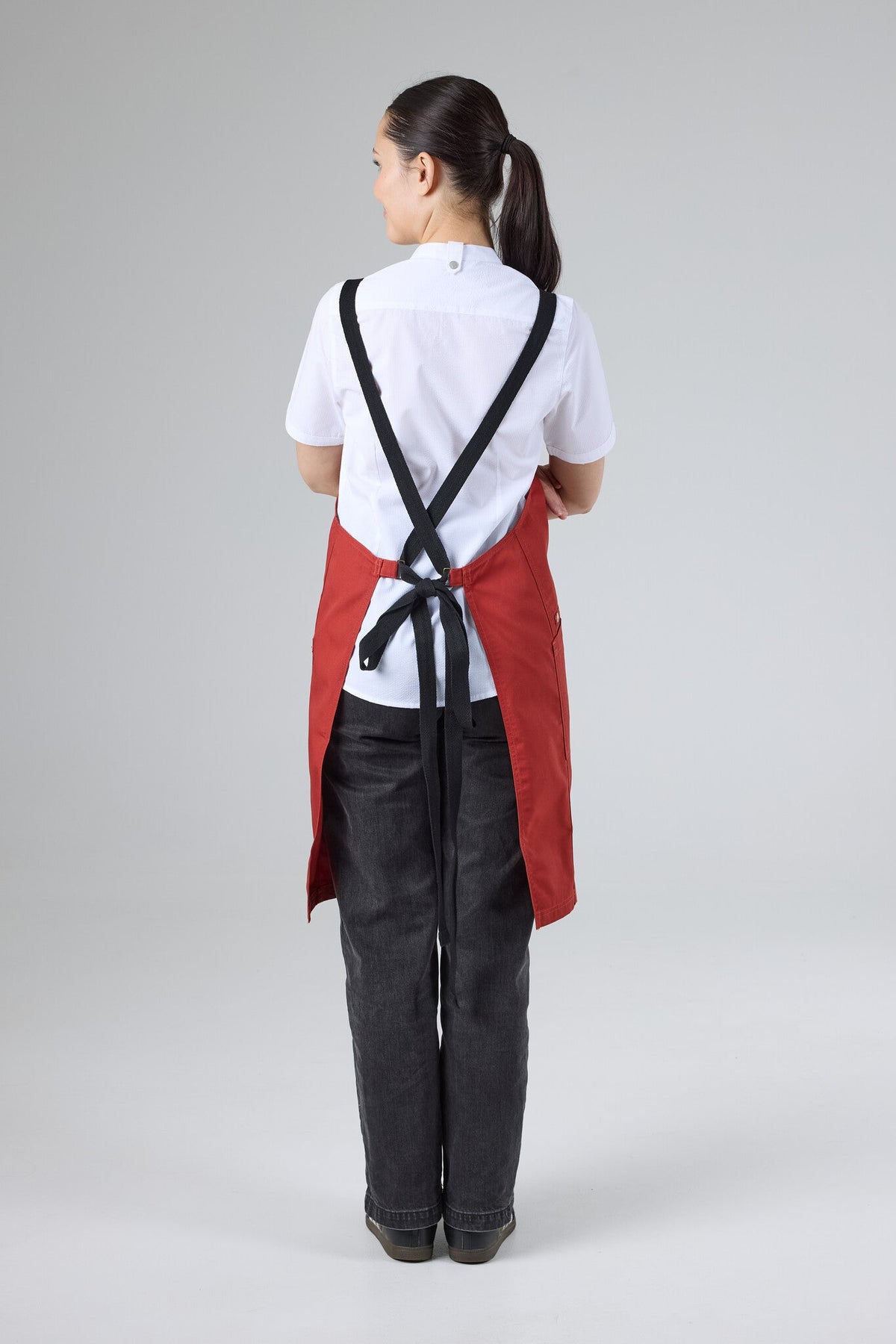 Lockharte Cross Back Apron Bundle - RUS apron with BLK straps - view 87