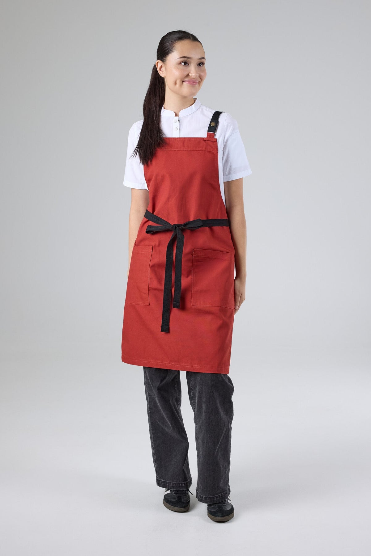 Lockharte Cross Back Apron Bundle - RUS apron with BLK straps - view 17