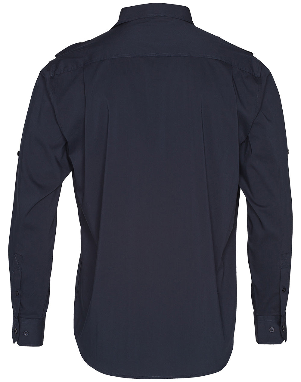 M7912 BENCHMARK MENS LONG SLEEVE MILITARY SHIRT