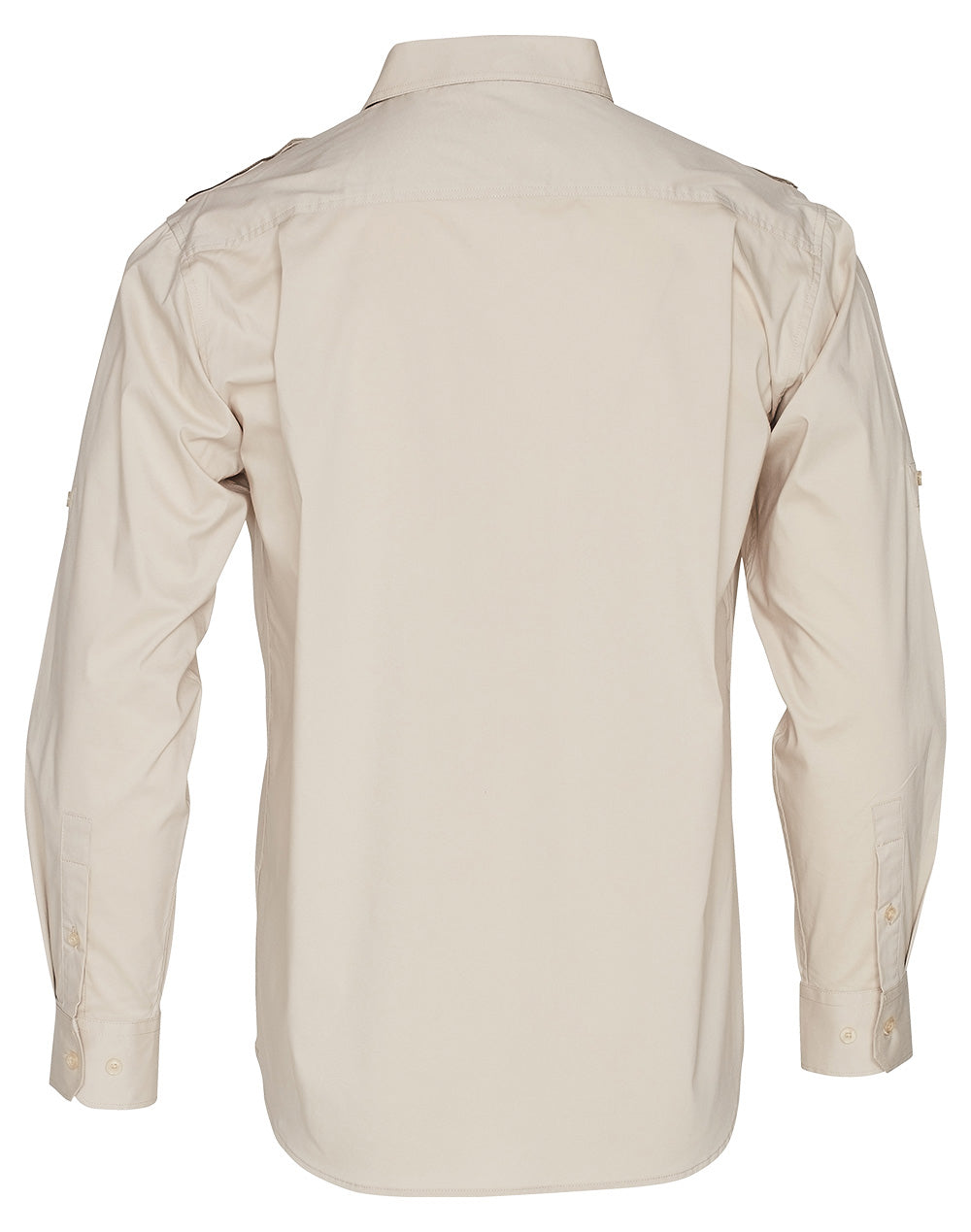 M7912 BENCHMARK MENS LONG SLEEVE MILITARY SHIRT